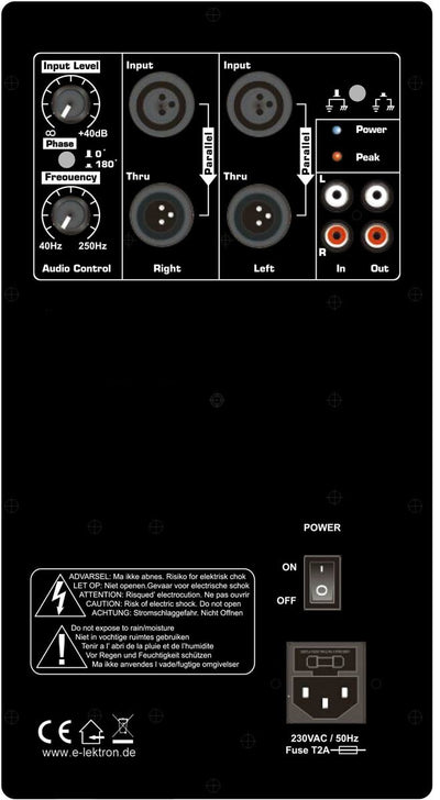 PA System Package with 15" Subwoofer 15" Portable Speaker UHF Mics and Pole