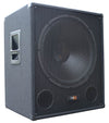 E-Lektron Sub-Q45a 18“ Inch Active Pa 1000w Subwoofer Pair for Dj Party Club