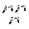 Heavy Duty XLR 3 Pin Male Female Right Angle Jacks 7 Position Adjustable