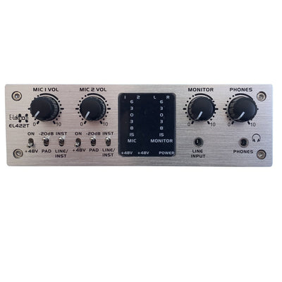 USB Audio Interface 4x2 24bit 96khz Audio Resolution