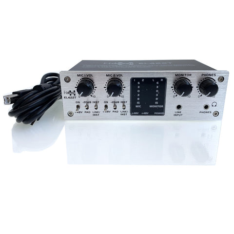 USB Audio Interface 4x2 24bit 96khz Audio Resolution