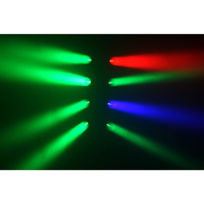 CR Lite 8 Heads LED Multi Color Beam RGBW LED Wash Effect DJ Disco Light