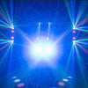 CR Dynamic Light Effect with RGBAW LED matrix, Black Light, Red Greed laser & Strobe