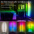 CORNER FLOOR LAMP RGB DREAM LED 120CM TALL SMART APP AND REMOTE CONTROL MUSIC SYNC RGB COLOR CHANGING LAMP