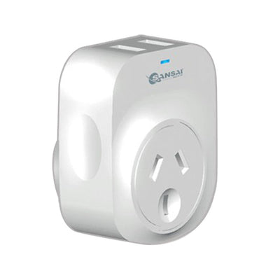 USB Travel Adapter- INDIA SANSAI STV-3013