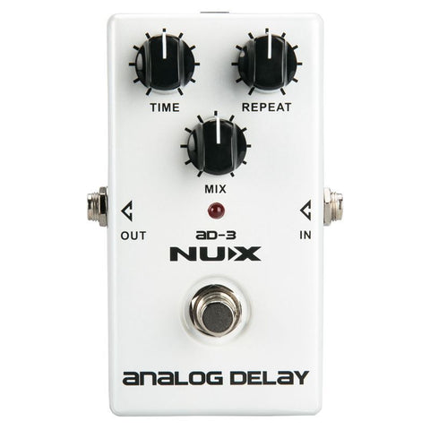 NUX AD3 Analog Delay Guitar Effect Pedal