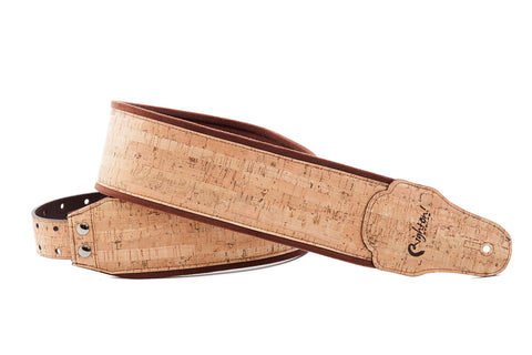 Right On Straps MOJO Cork Beige Guitar Strap