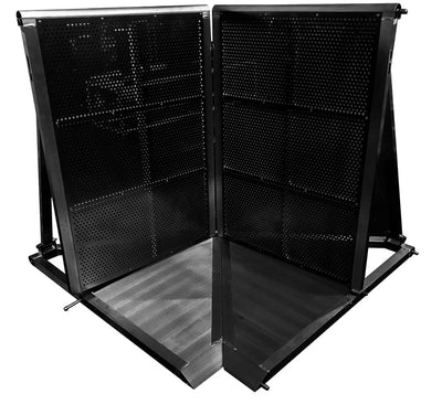 Event Lighting CB1RMK2BK - Crowd Barrier Corner MK2 Black