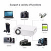 Portable 1080p 3800 Lumens Hd Led Multimedia Projector Home Cinema Theatre HDMI