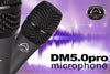 Wharfedale Pro DM5.0Pro Super Cardioid Dynamic Microphone