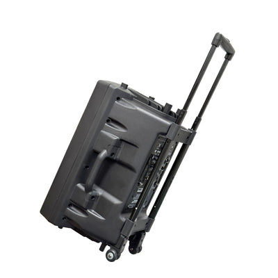 PA Package with 1x 18" Subwoofer 2x 12" Portable Speaker UHF Mics and Stands