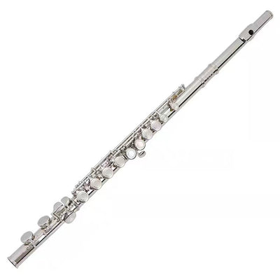 Closed Hole C Flute 16 Keys Cupronickel Nickel-plated Wind Instrument