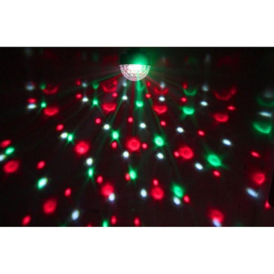 CR Lite LED Star Ball 6 X 3W Red Green Blue Purple Yellow White Effect Light IR Remote