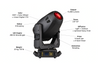 Event Lighting Lonestar Moving Head in moulded insert, Compact High End System