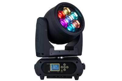 Event Lighting M7W40RGBW - 7x 40 W RGBW LED Pixel Control Wash Zoom Head