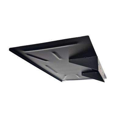 Metal Bolt On Shelf Tray Heavy Duty Black Studio Shop