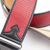 RightOn Guitar strap Monti Carlo Racing Red Talisman Collection