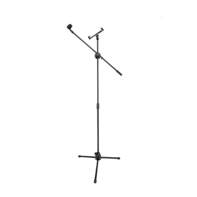 Microphone Mic Stand + Tablet and Phone Holder Mount Attachment