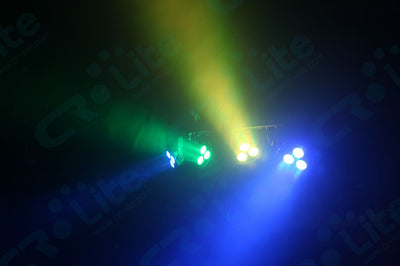 CR Lite Power Party Bar Stage Wash Package come with Stand and Carry Bag DJ 4 Bar LED Par can Pack 12x9W TRI Powerful LED