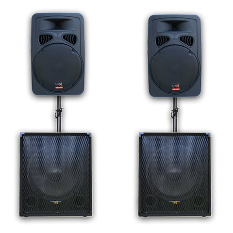 2800w Pro Audio Set with 2x12