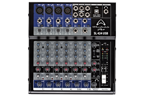 Wharfedale Pro SL424USB - 4 channel Mixing Console