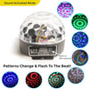 CR Lite LED Star Ball 6 X 3W Red Green Blue Purple Yellow White Effect Light IR Remote