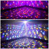 CR Lite LED Star Ball 6 X 3W Red Green Blue Purple Yellow White Effect Light IR Remote