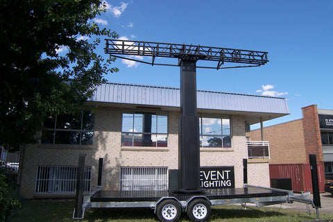 Event Lighting Trailer Tower