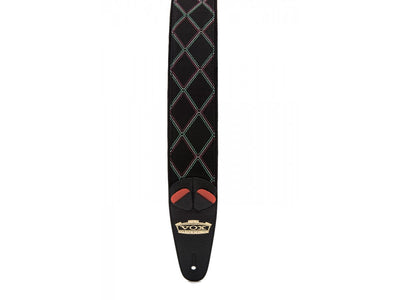 RightOn Mojo Diamond Black Classic VOX Guitar strap