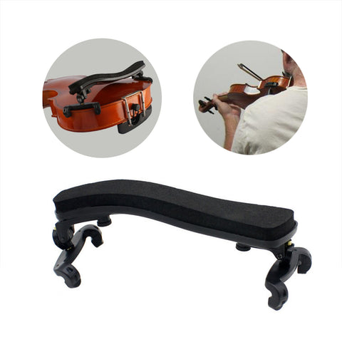 Violin Shoulder Rest Adjustable Pad Support for Violin 4/4 or 3/4