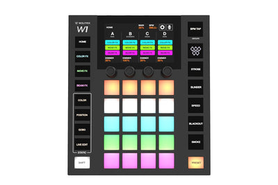 Event Lighting  WOLFMIXW1MK2 - Wolfmix W1 MK2 standalone performance DMX lighting controller