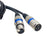 20m 3-Pin XLR Male to Female Balanced Cable Microphone Mic Cord Black Australian Made