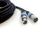 15m 3-Pin XLR Male to Female Balanced Cable Microphone Mic Cord Black Australian Made