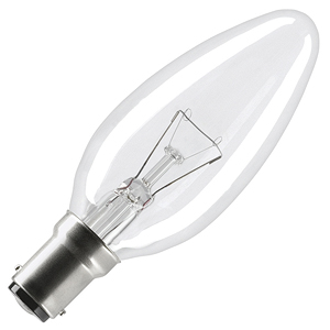 B15 Light Globe Warm White – 2 Pack SANSAI GL-AB1525