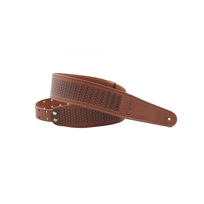 Right On Straps MAGIC70 Bandido Woody Guitar Strap Full Grain Leather