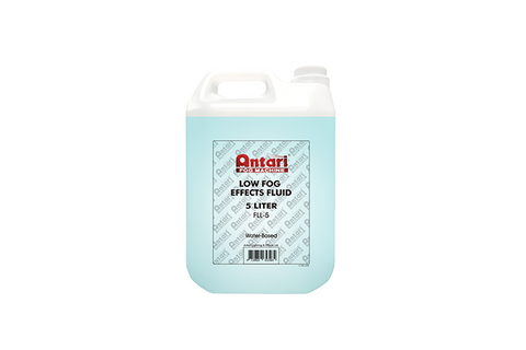 Event Lighting FLL5 - Antari Low Fog Effects Fluid (5 Litres)