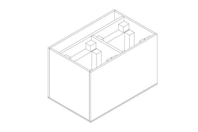 Event Lighting LM2CASEL - Road Case for LM180 and LM150B