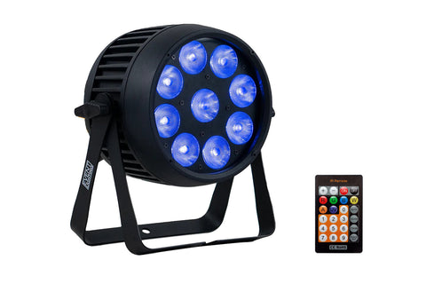 Event Lighting PAR9X12OB - Outdoor Battery Parcan with Wireless DMX