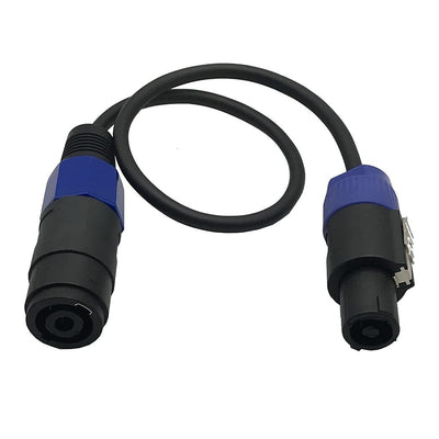 Australian Made Speakon Male / Speakon Female Extender Audio Adapter Lead Cable