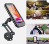 Waterproof Case Phone Holder Bike Mount on Handlebar For Delivery Drivers on Bicycle Motorcycle