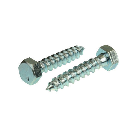 CS50 50MM X 10MM COACH SCREW ZINC PLATED