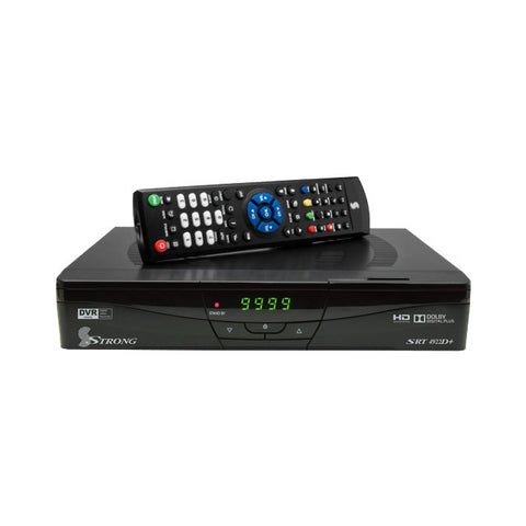 SRT4922D+ MPEG4, DVBS2 HD SAT RECEIVER UHF MODULATOR- 4 X USB STRONG SRT4922D+