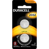 DL2032B2 3V LITHIUM BATTERY PK2 220MAH  DURACELL DURACELL 6.99