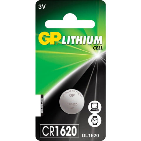 CR1620C1 3V 75MAH LITHIUM BATTERY GP GP 02736246