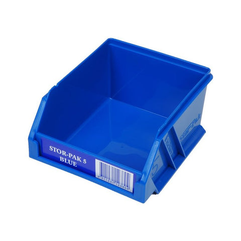 STB5B EXTRA SMALL PARTS DRAWER BLUE STOR-PAK CONTAINERS FISCHER PLASTIC 1H-060 BLUE