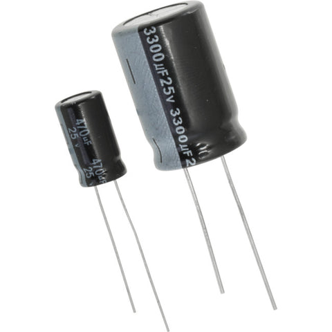 RB10-25 10MF 25V RB RADIAL CAPACITOR 105DEGREE RATING NI130235 105DEG