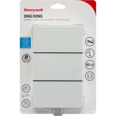 D117 DING DONG DOOR BELL CHIME HONEYWELL