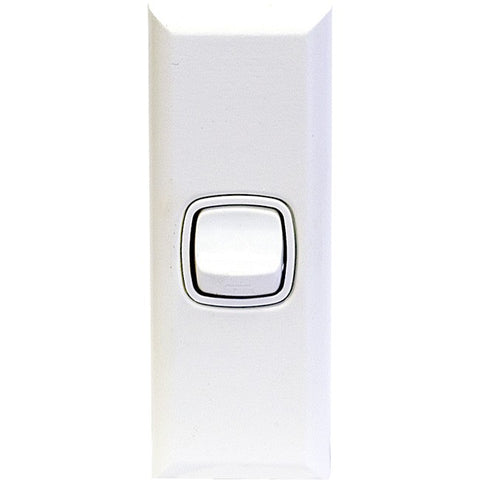 CDXLA770/1WEWE ARCHITRAVE LIGHT SWTCH HPM WHITE HPM CDXLA770/1WEWE