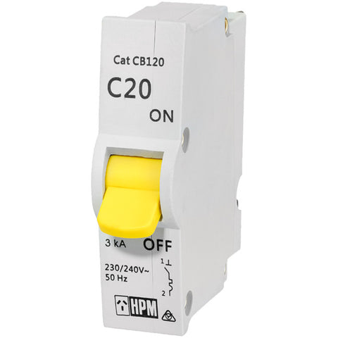 CDCB120 20A CIRCUIT BREAKER HPM HPM CDCB120