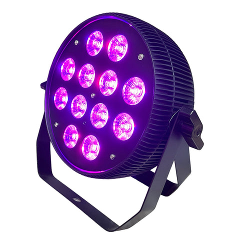 CR Lite Hex 12 Lite Magik Par Can Silent LED Wash (12x RGBWA-UV 12W)